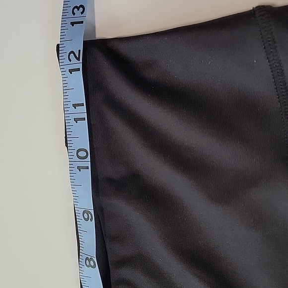 C&C California Black Rainbow Dot Mesh Legging Pants Bottoms Stretch Colorful M - Picture 8 of 10